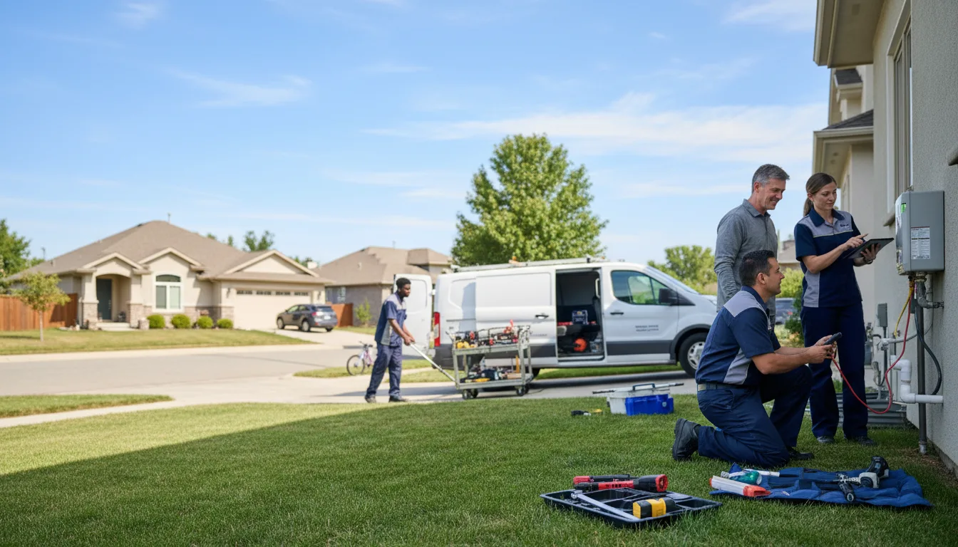 Tankless water heater service in Mescalero, NM